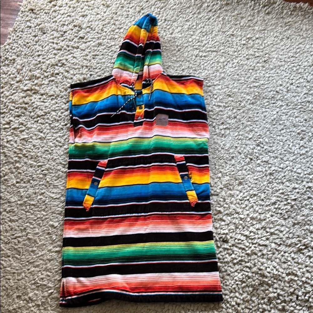 Slowtide 100% cotton terry Changing Poncho